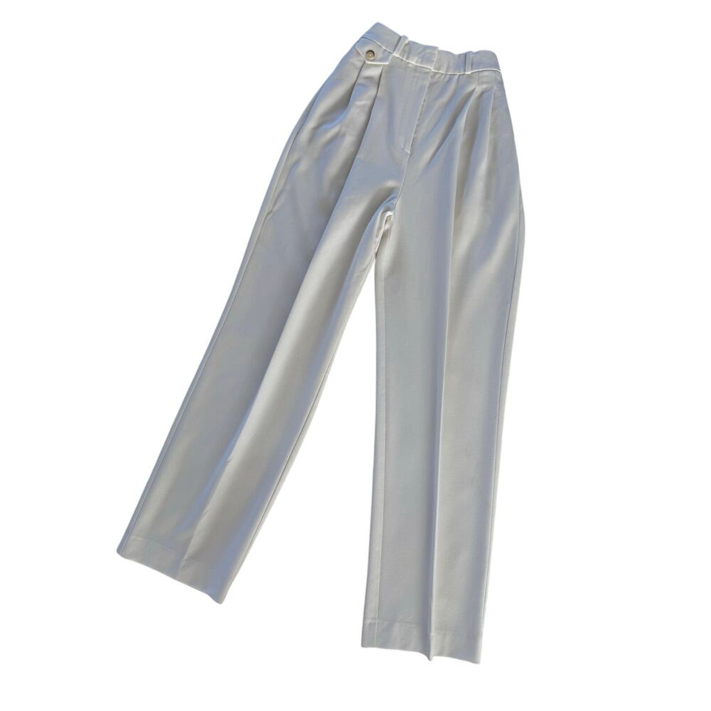 Mango (MNG) High-Waisted Trousers – Size 2 (US)